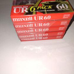 Maxell UR60 Cassettes