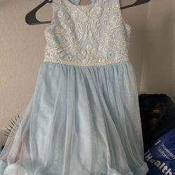 Two Beautiful Girls Party Dresses Together Age 5 Year Only