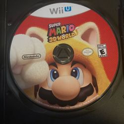 Super Mario 3D World -Wii U (DISC ONLY) (Willing To Trade)