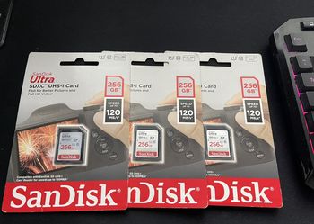 256 Gb San Disk Ultra SDXC UHS-1 Card