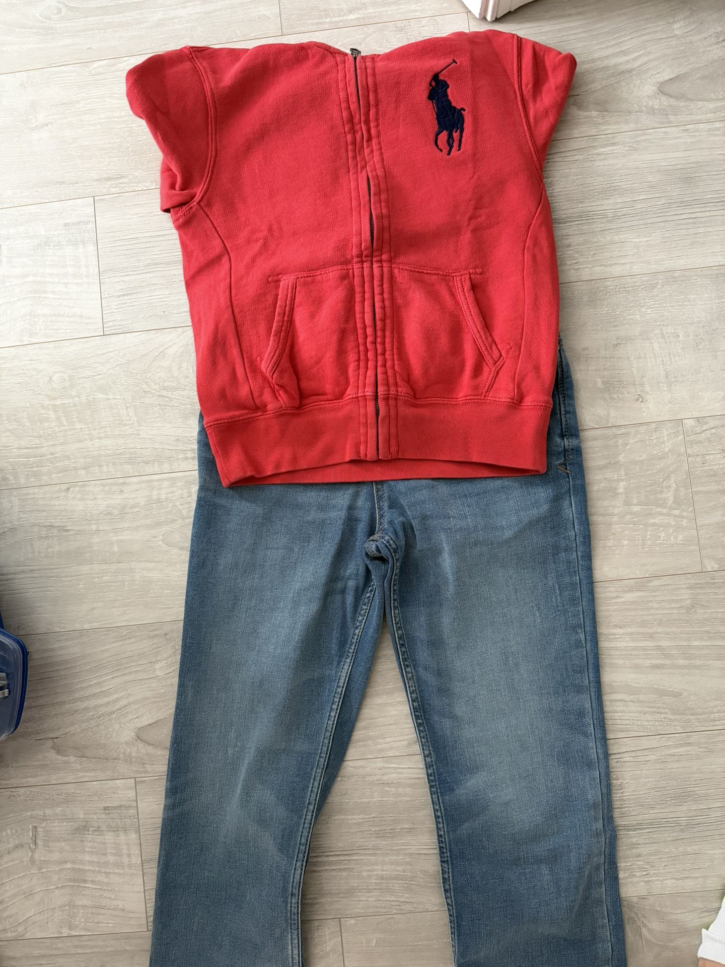 Cozy and comfortable fleece-lined jeans