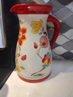 Artistic Accents Water Pitcher/ Vase