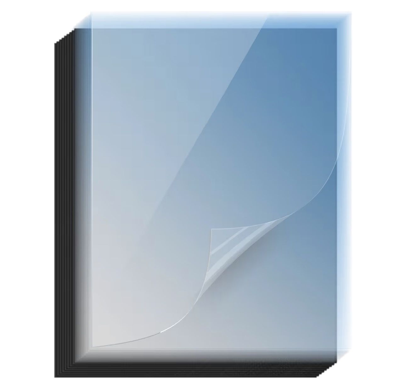 120 Pack Binding Covers And Backs Set