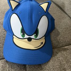 NEW SONIC THE HEDGEHOG HAT SIZE S/M