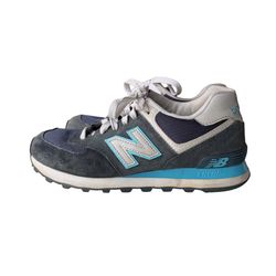 New Balance 574 Core Navy/Light Blue Sneakers - Women's Size 8