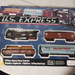 U.S Express 18pc Train Set