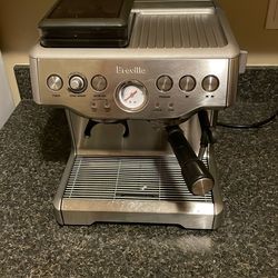 The Barista Express Breville espresso machine with grinder