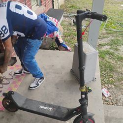Scooter Rides Smooth And New 