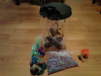 PECERA CON ACCESORIOS