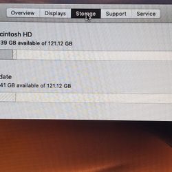 APPLE MACBOOK AIR A1(contact info removed) 13" 1.8GHz I5 8GB RAM 121GB SSD  56 battery cycles. I do not trade or take offers