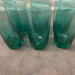 6 Vasos De Vidrio 