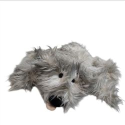 Vintage Manhattan Toy Company Shaggy Bearded Collie Puppy Dog Plush 12" Stuffed
