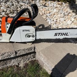 Stihl 026 Chainsaw With Extras