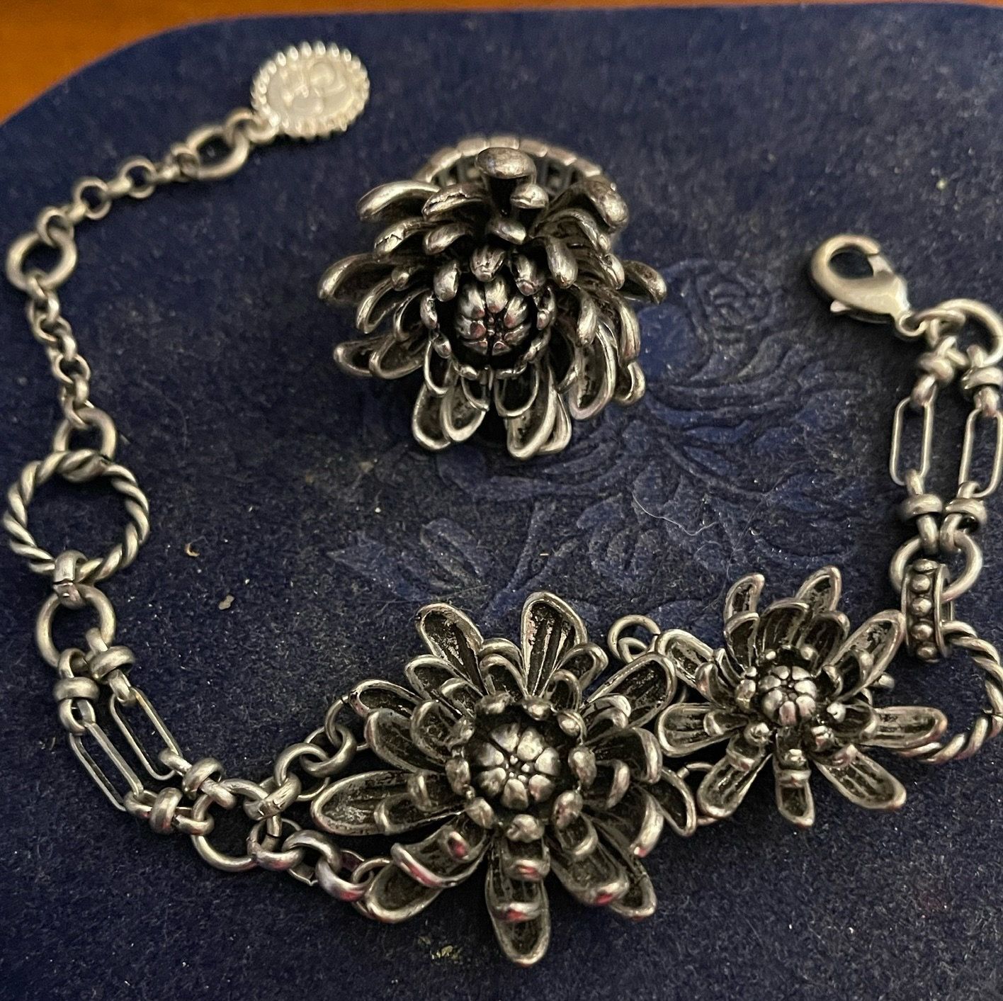 Beautiful bracelet and ring