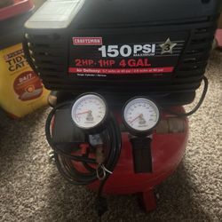 CRAFTSMAN COMPRESSOR (BRAND NEW NEVER USED)
