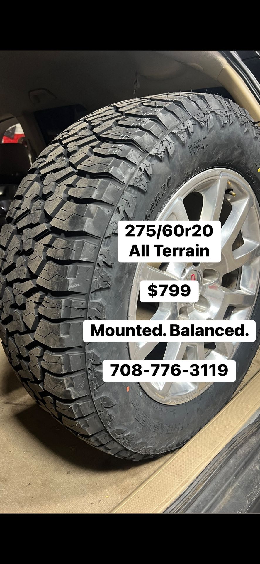 275/60/20 Llantas Todo Terreno Buenas Para La Nieve