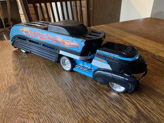 Hot Wheels cargo semi transporter hauler 2002