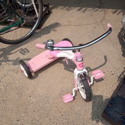 Pink Radio flyer trike with working Bell