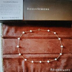 New Pearl Station Necklace