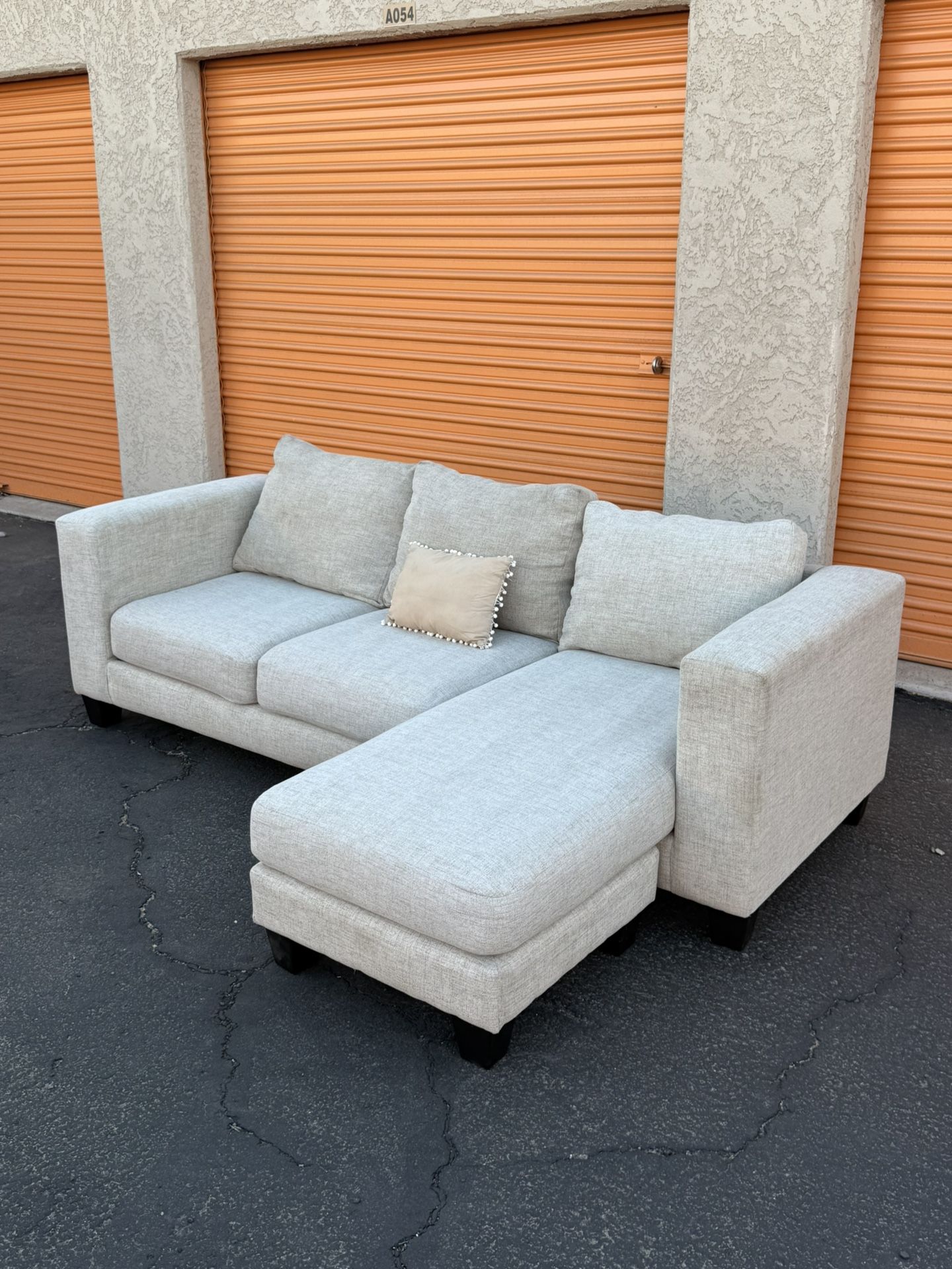 FREE DELIVERY - Ashley Furniture Sectional Couch W/ Reversible Chaise