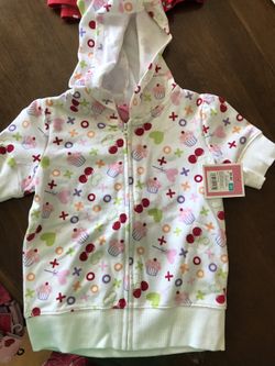 Little Girls Valentine Hoodie