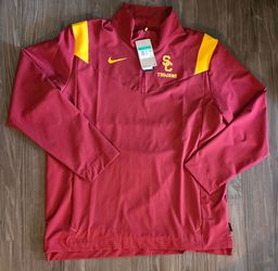 *Brand New* USC SC Trojans Mens Nike Quarter Zip Windbreaker sz XL