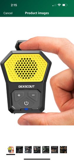 Wearable Bluetooth SpeakerClip-on Wireless Portable Mini Water-Resistant Play