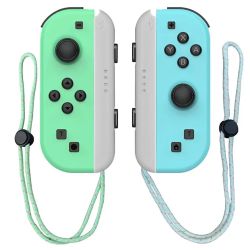 Switch Joy Con Controller (Matte Green & Blue)