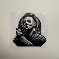 Michael Myers Halloween Sticker Horror Slasher Movie Vinyl Decal for Laptop