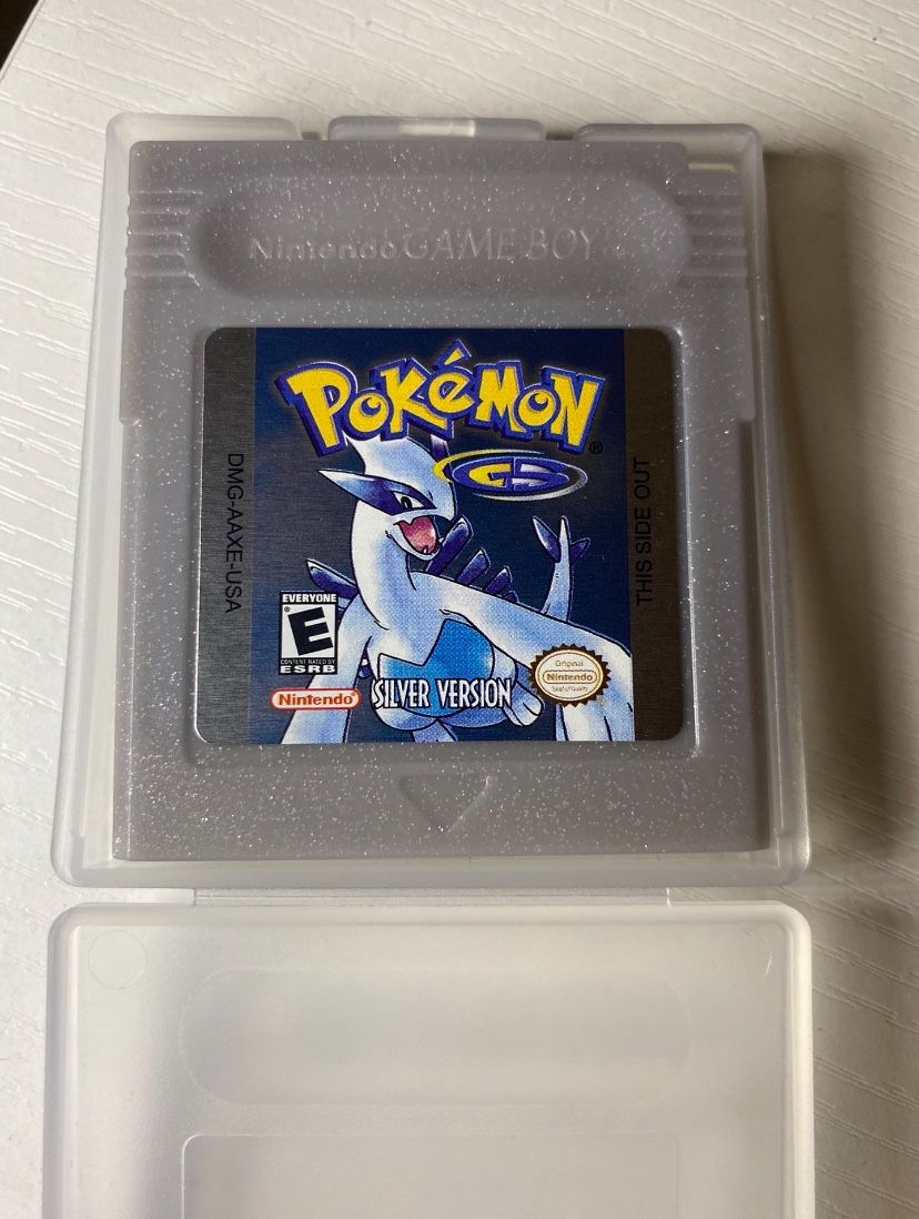 Pokémon Gameboy Silver Edition
