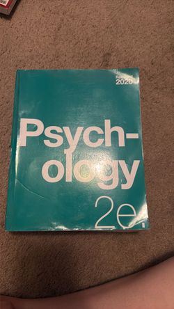 Psychology 2e Hardcover Textbook 2020