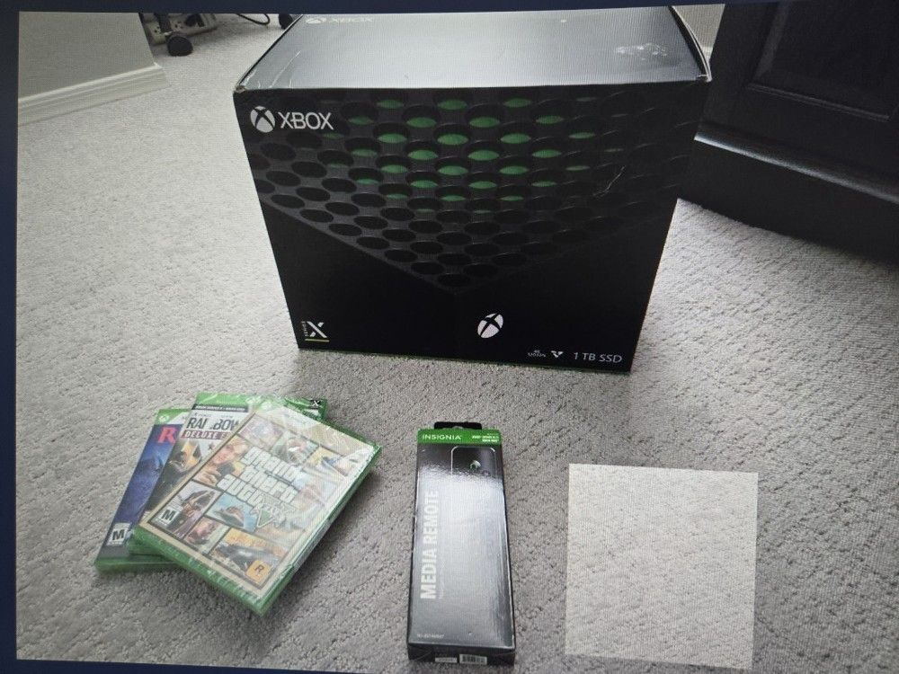 XBOX Series X With Extras