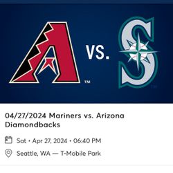 Seattle Mariners Vs Arizona Diamondbacks Tickets