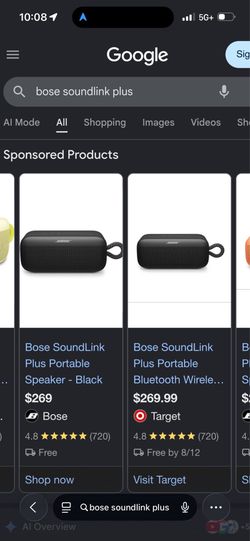 Bose sound link Plus