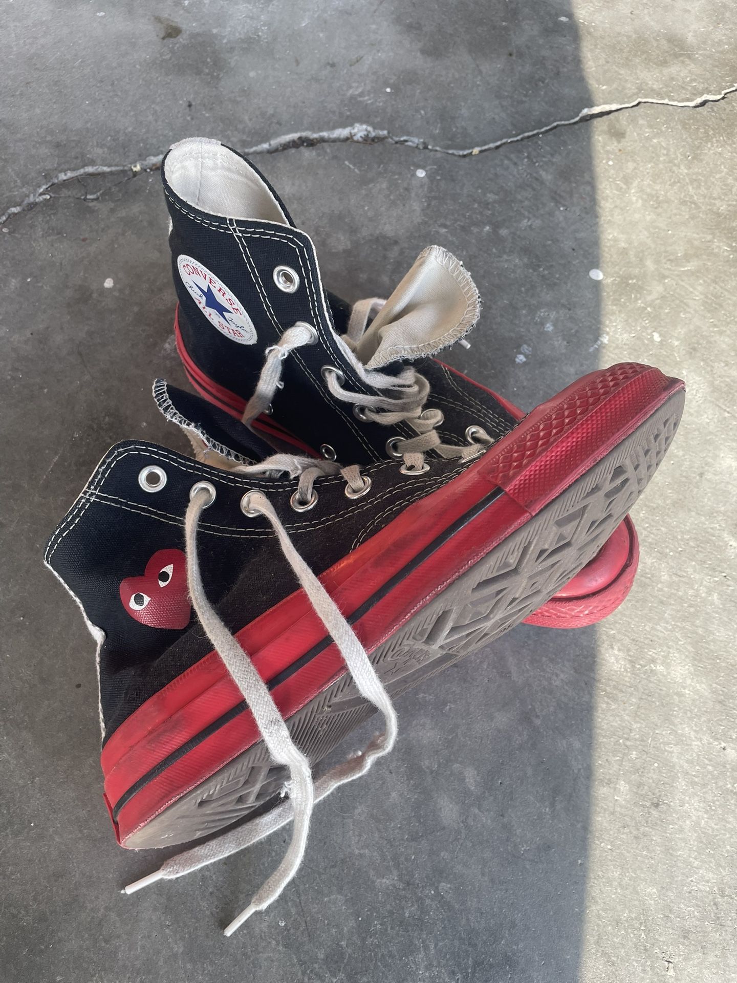 Converse + Commes des Garcon High top 