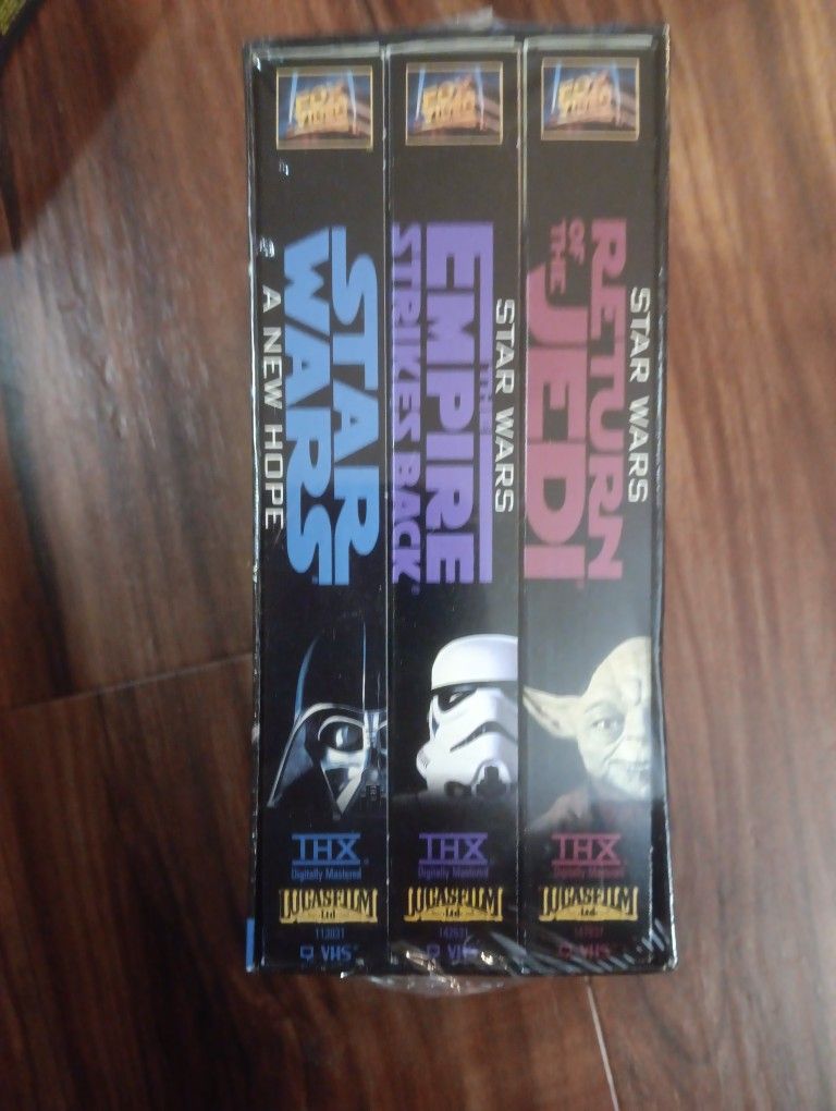New Unopened Star Wars Trilogy VHS $15 OBO