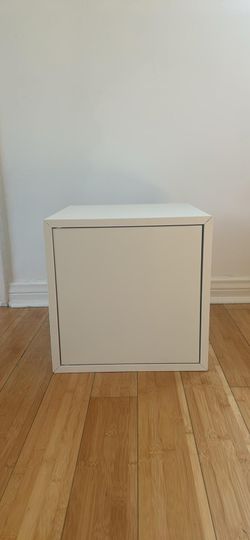Ikeaa eket - White Storage Cube Cabinet with Door - Nightstand - Selling 2 - $20 each