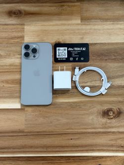 📱 iPhone 15 Pro Max | 256GB | Natural Titanium | T-Mobile/Metro PCS Only | Hablo Español