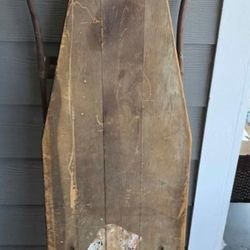 Vintage Wood Ironing Board 
