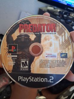 Ps2 predator disc only