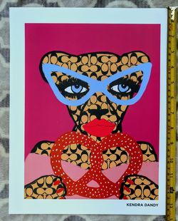 Kendra Dandy - 2019 Limited Edition Print - 13.5" x 11".