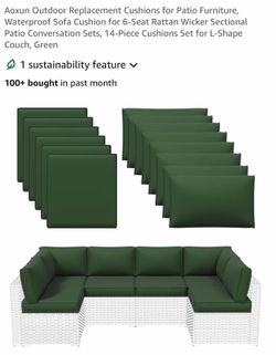 Patio cushions