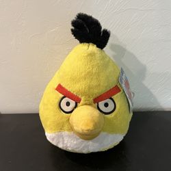Angry Birds Chuck Yellow 8" Plush Stuffed Toy Good Stuff Brand New w/Tag 2010