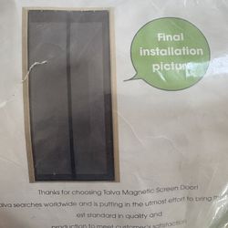 Magnetic Screen Door