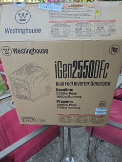 Igen2550dfc duel fuel inverter  generator