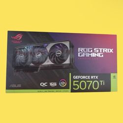 RTX 5070ti ROG STRIX
