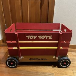 Radio Flyer Toy Tote - Toy Box On Wheels