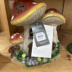 Mushrooms Garden Decor 