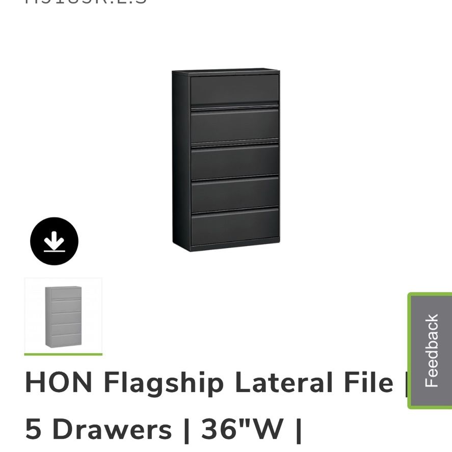 3 HON Flagship File Storage Units