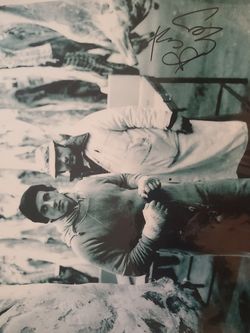Rocky And Burt Young Signed Picture